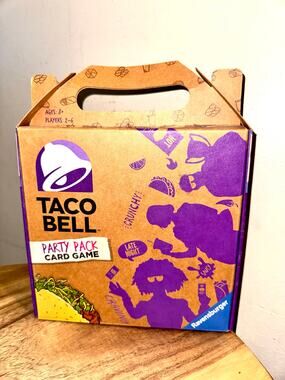 Taco Bell Party Pack Card Game